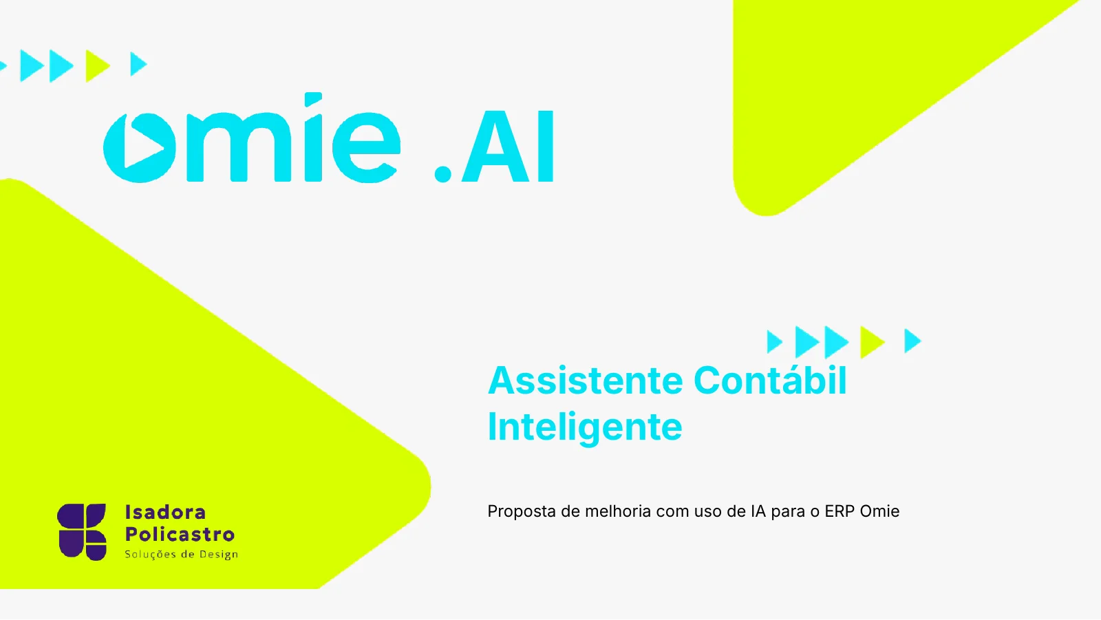 Capa da proposta Omie.AI