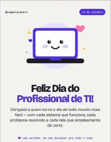Post: Dia do Profissional de TI